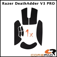 Corepad Soft Grips #801 black Razer DeathAdder V3 Pro / Razer DeathAdder V3